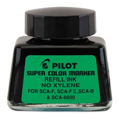 Pilot Pilot Jumbo Refillable Permanent Marker Ink Refill, Black 48500